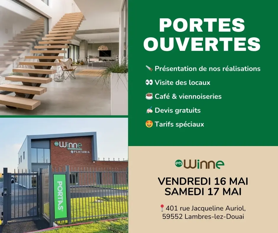 Rénovation Escalier Portas Douai